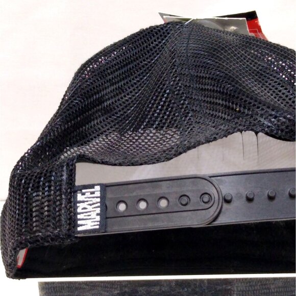 Marvel Punisher Camouflage Mesh Truckr Cap Bioworld Comic Skull Logo VINTAGE NWT - Picture 7 of 12